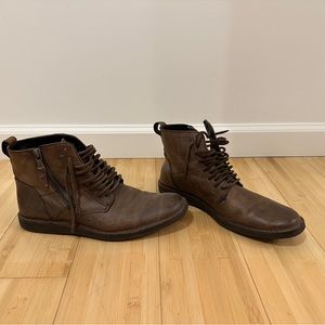 John Varvatos Barrett Side-zip Leather boot, men’s size 9